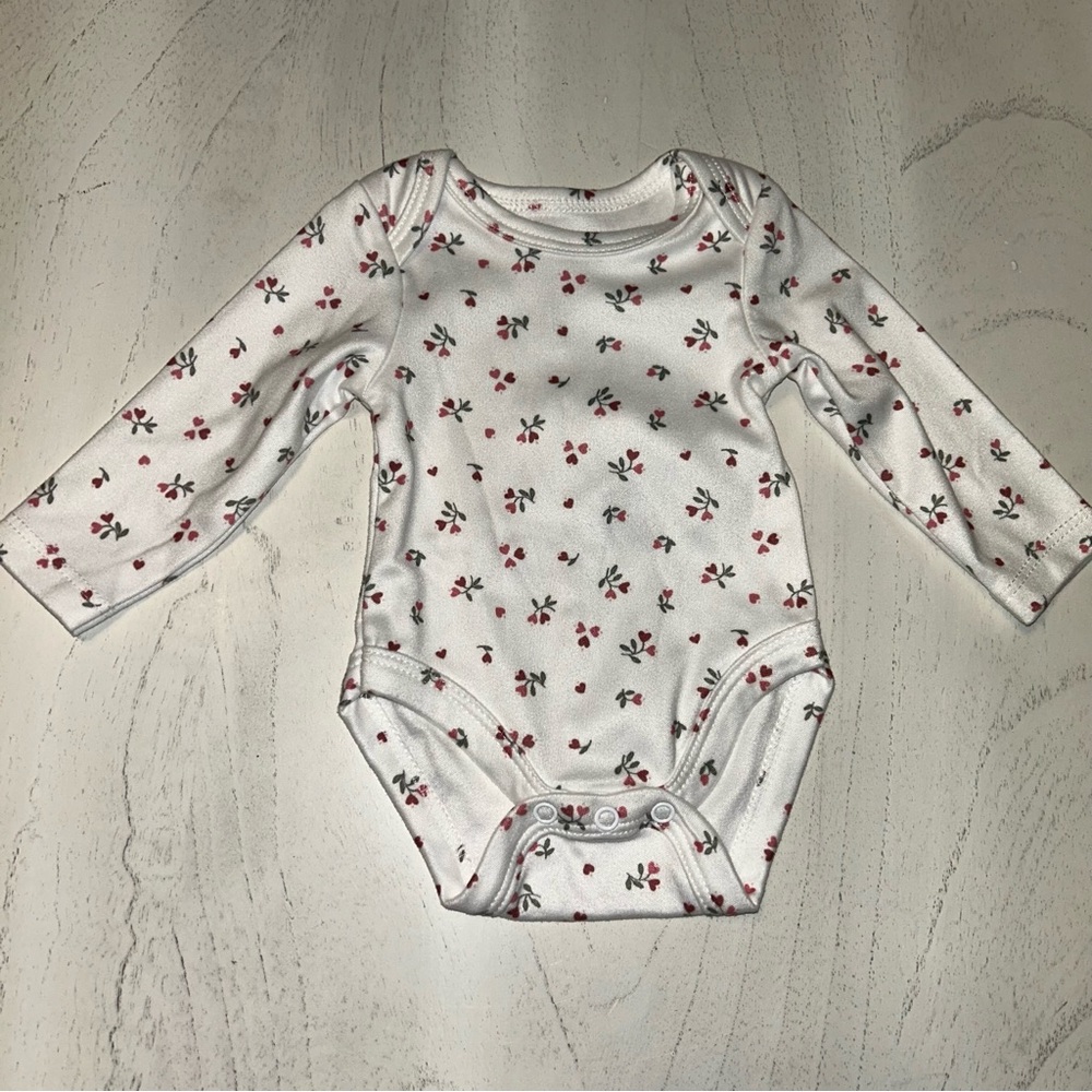 💙Baby essentials floral onesie